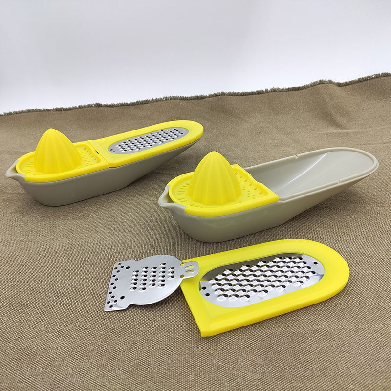 Manual Lemon Juicer Stainless Steel Grater Kitchen Gadgets