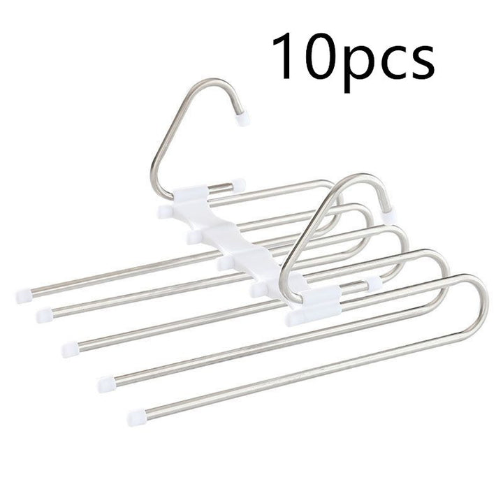 Folding pants hanger