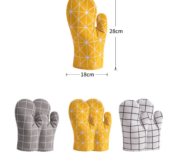 Gants de cuisson résistants à la chaleur et à la chaleur