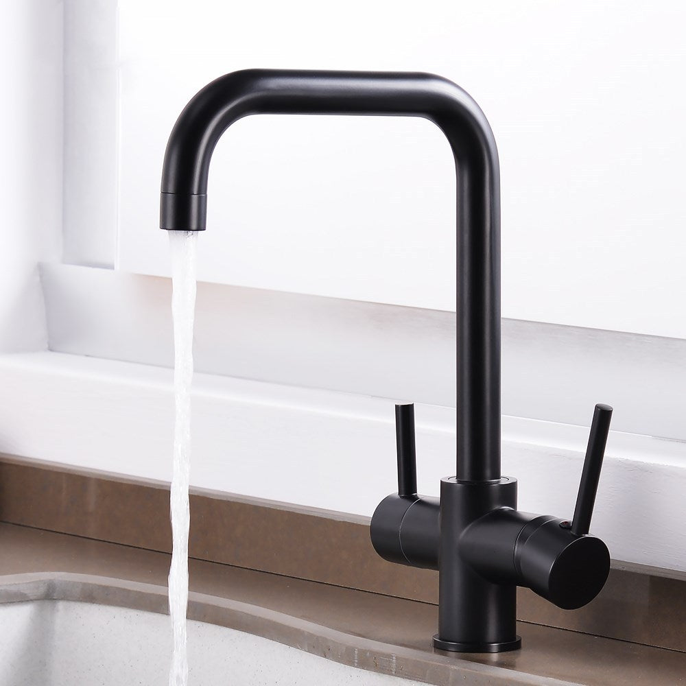 Kitchen Three-in-one Water Purification Hot And Cold Sink Faucet