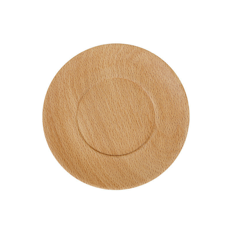 Solid Wood Heat Insulation Tea Coaster Set