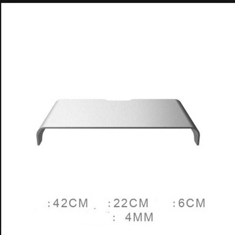 Aluminium Legierung Computer Monitor Erhöhen Rack Desktop Lagerung Halterung Notebook Desktop Computer Erhöhten Basis