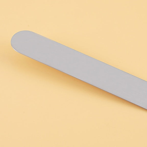 Spatule à gâteau incurvée en acier inoxydable de 8 pouces pour outil de cuisson