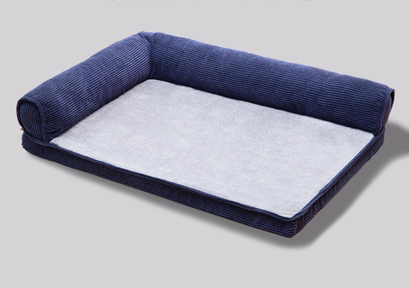 Canapé pour chien, lit chaud pour chien, matelas amovible et lavable, fournitures pour animaux de compagnie