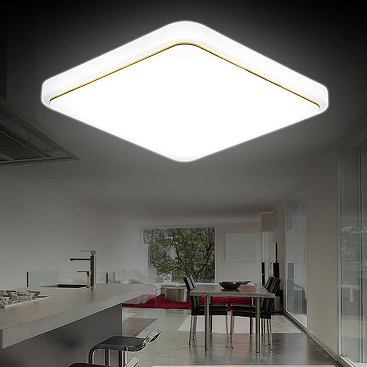 Simple Square Lighting Ceiling Lamp, Living Room Bedroom Lighting Ceiling Lamp