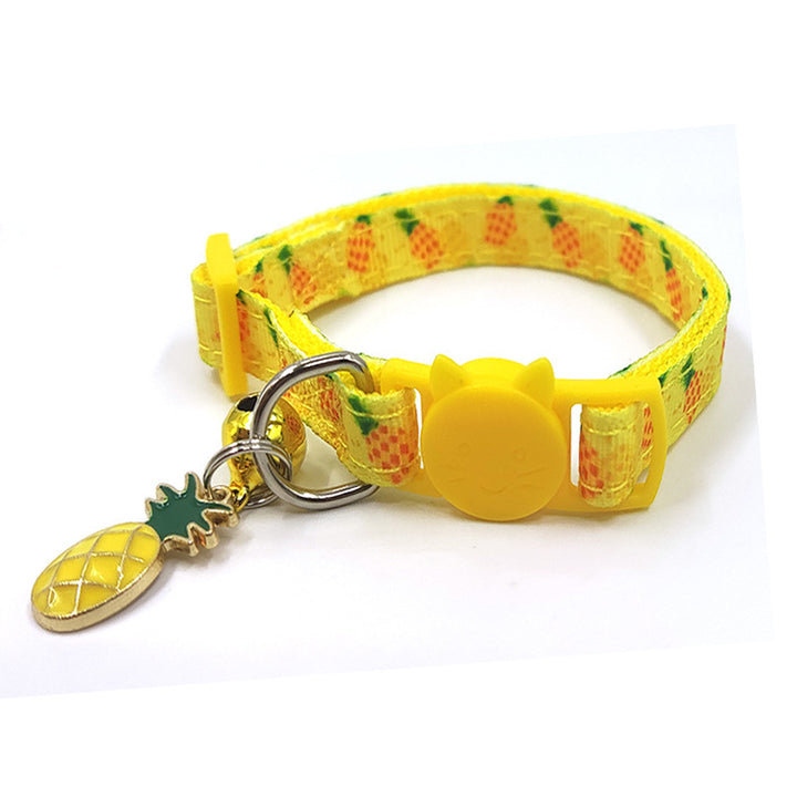 Pet Print Bell Cat Collar Cat Strap