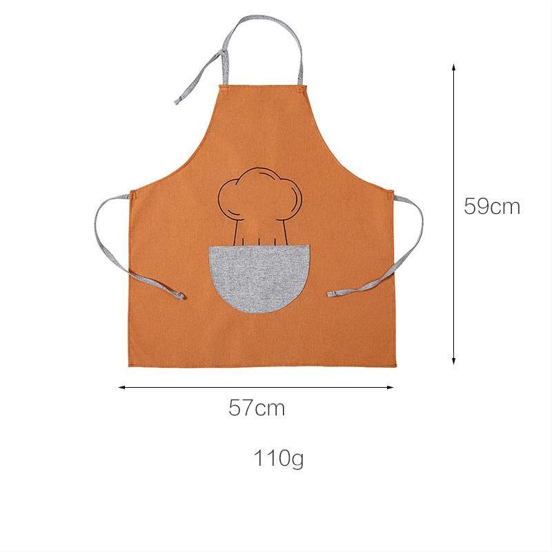 Tablier de cuisine ménager imperméable et résistant à l'huile