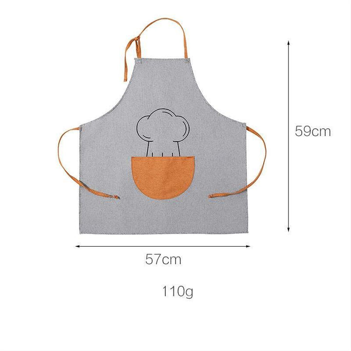 Apron Household Kitchen Waterproof And Oil-Proof