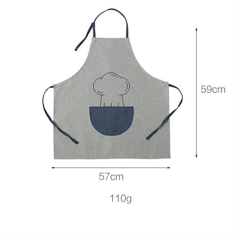 Tablier de cuisine ménager imperméable et résistant à l'huile