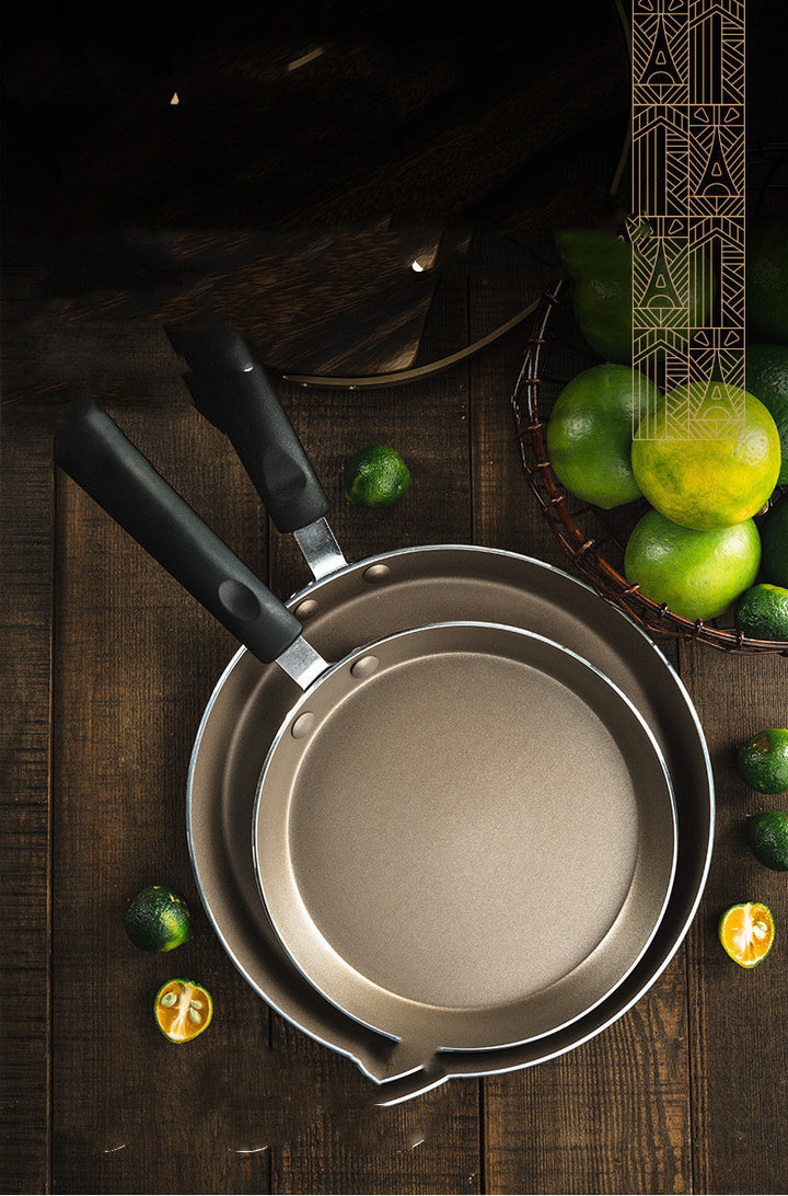 French Baker Melaleuca Pan Pancake Pan Non-Stick Pan Melaleuca Cake Flat-Bottom Non-Stick Pan Frying Pan Small Pan