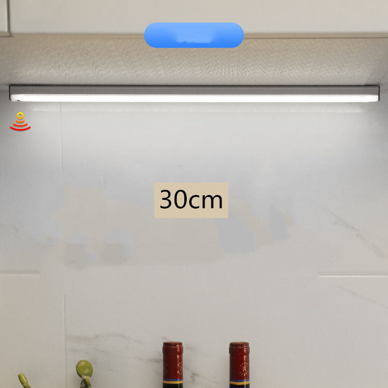 Hand-Scanning Induction Cabinet Lamp Strip Led Rechargeable Wireless Wiring-Free Self-Adhesive Magnetic Suction Kitchen Wardrobe Wine Cabinet Lamp Strip