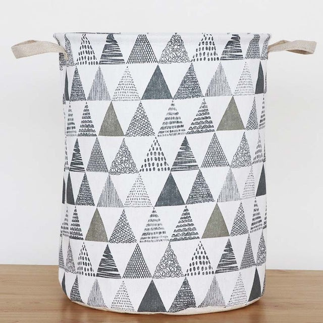 Clothing Laundry Basket Bag Foldable Laundry Basket With Large Capacity