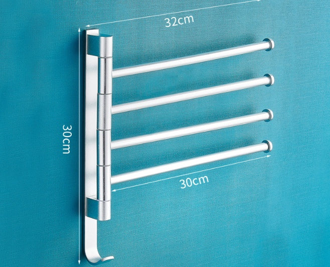 Multi-bar towel bar