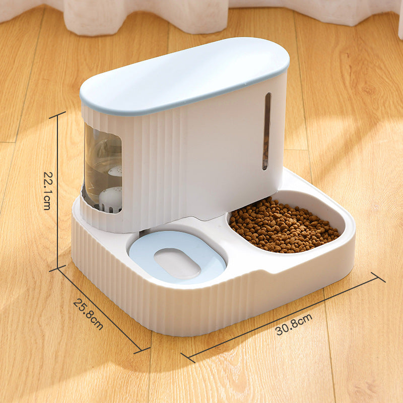 Fontaine à eau automatique pour chat avec distributeur d'eau intégré Fournitures pour animaux de compagnie