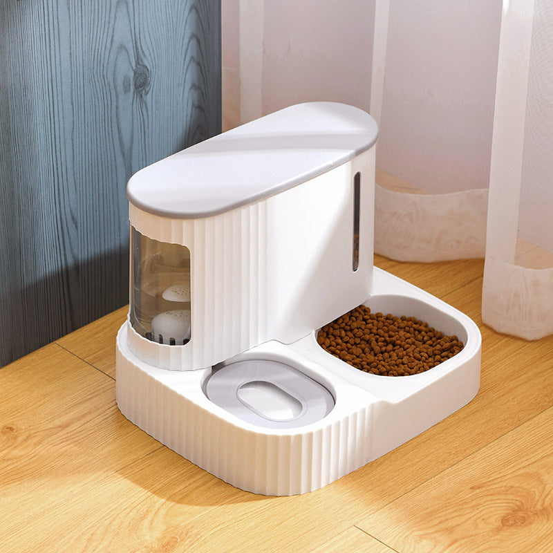 Fontaine à eau automatique pour chat avec distributeur d'eau intégré Fournitures pour animaux de compagnie