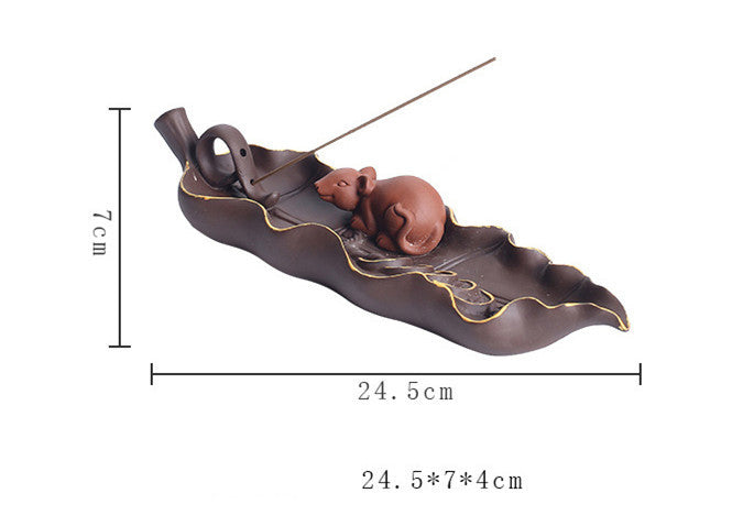 Creative Ceramic Incense Stick Incense Holder Lying Incense Burner