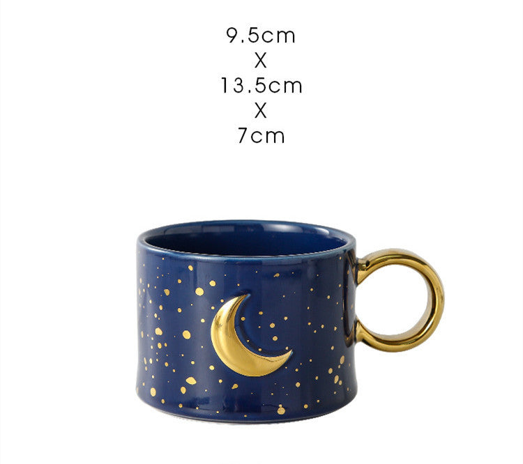 Trendy Ceramic Cup Couple Pair Cup Mug Coffee Cup