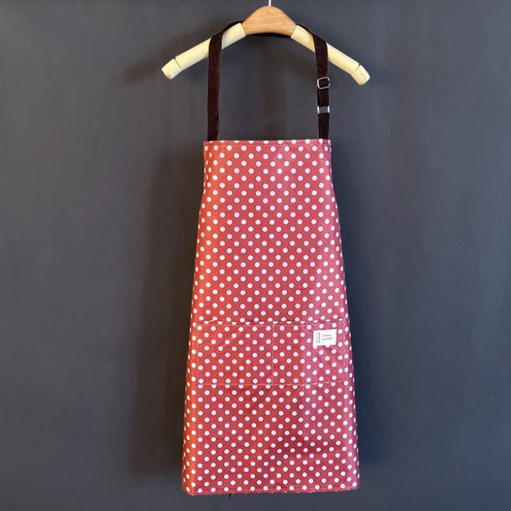 Lovely Japanese Apron Oil Proof Kitchen Cooking Can Wipe Hands With Sleeves