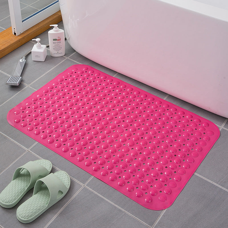 PVC Bathroom Non-slip Mat Swimming Pool Bath Water-proof Mat Home Toilet Toilet Toilet Hotel Floor Mat