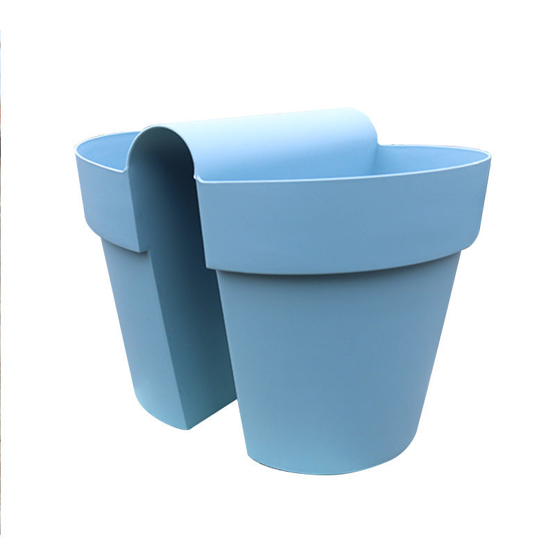 Desk Thickened PP Resin Balcony Horse-riding Flower Pot