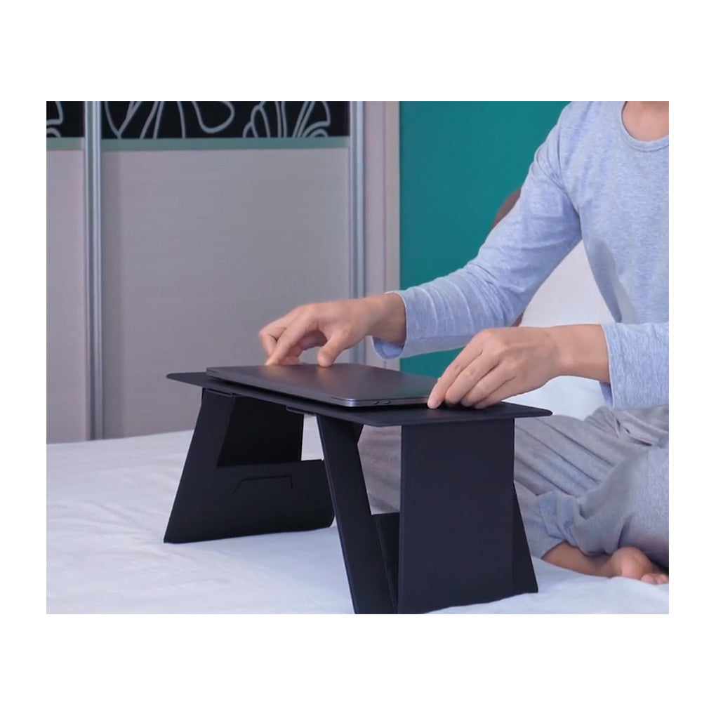 Support pour ordinateur portable portable Base de support pliable Support pour ordinateur portable Lapdesk Support multifonctionnel pour ordinateur portable Support de refroidissement