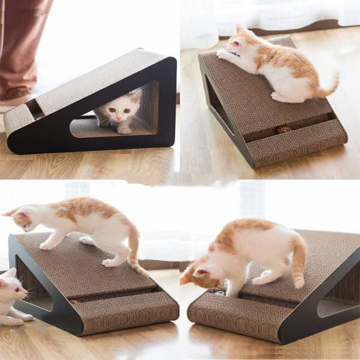 Triangle Cat Scratch Board Claw Sharpener Cat Scratch Post