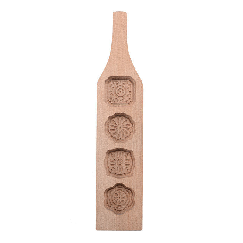 Moon Cake Mold Wooden Pastry Mold Baking Tool For Making Mung Bean Cake Ice Skin Fondant Cake Mold Chocolate Mold Cake Decors