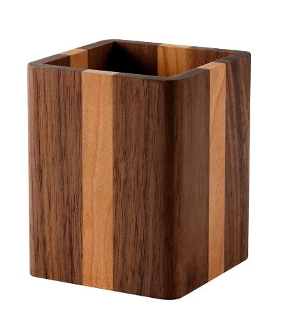 Nordic Wooden Pen Holder Desktop Solid Wood Pen Case