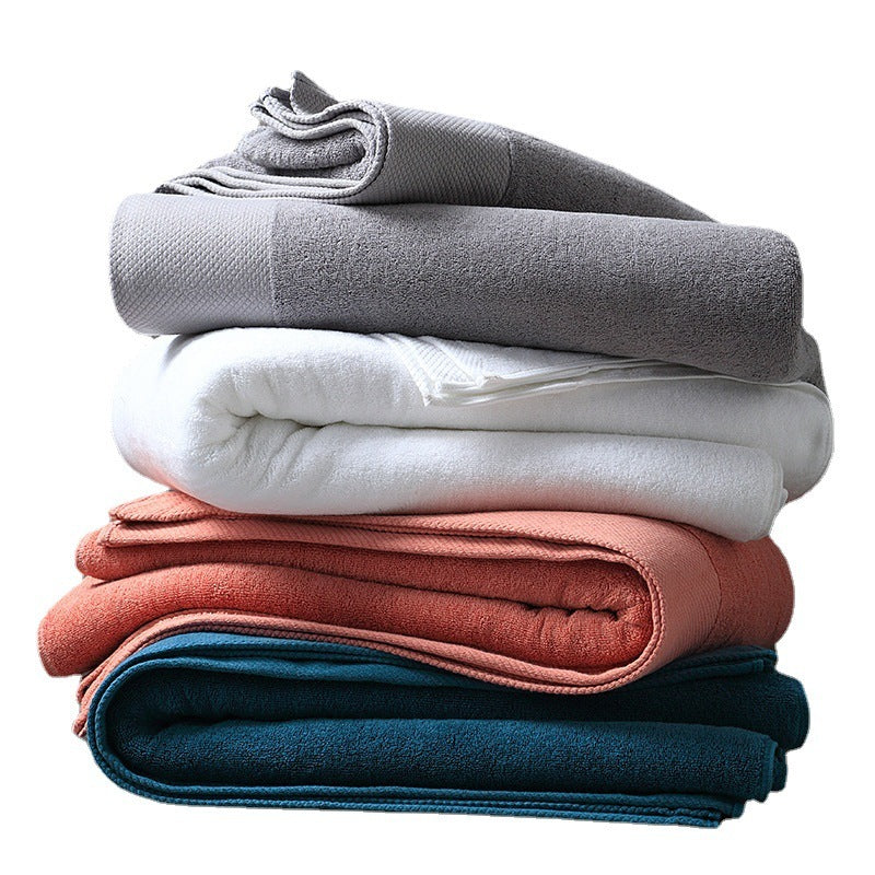 Fashion Personality Thickened Cotton Bath Towel