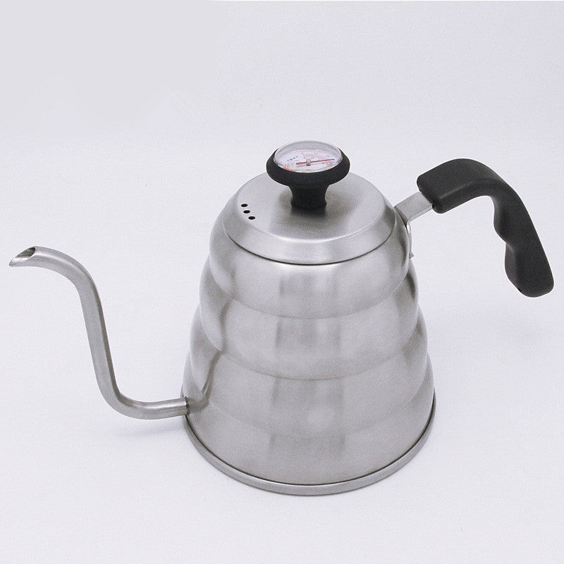 Coffee Pot With Stainless Steel Temperature Display