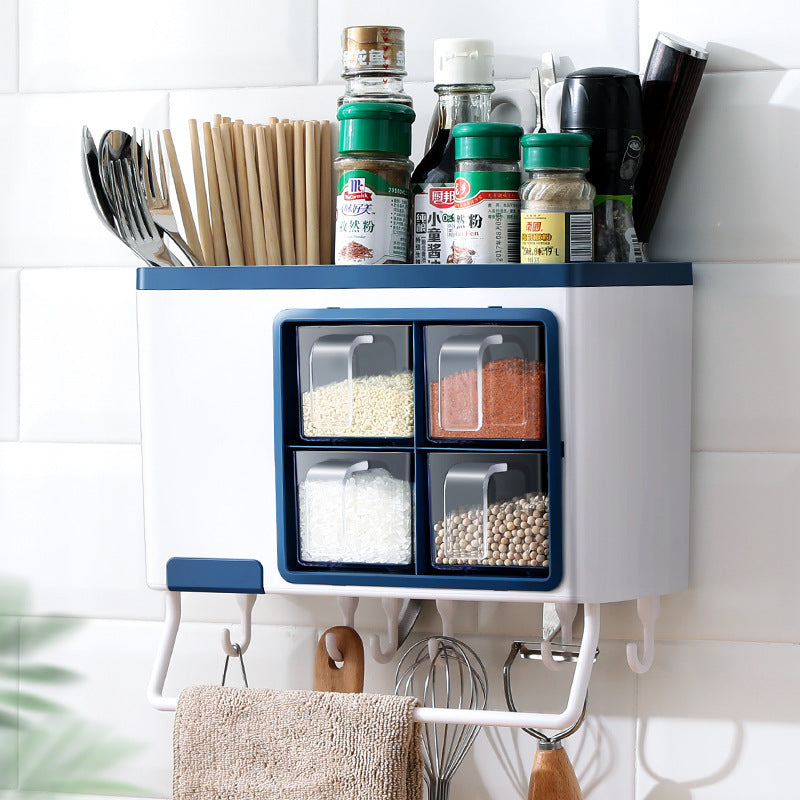 Punch-free kitchen shelf