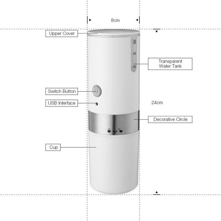 200ml Mini Coffee Machine