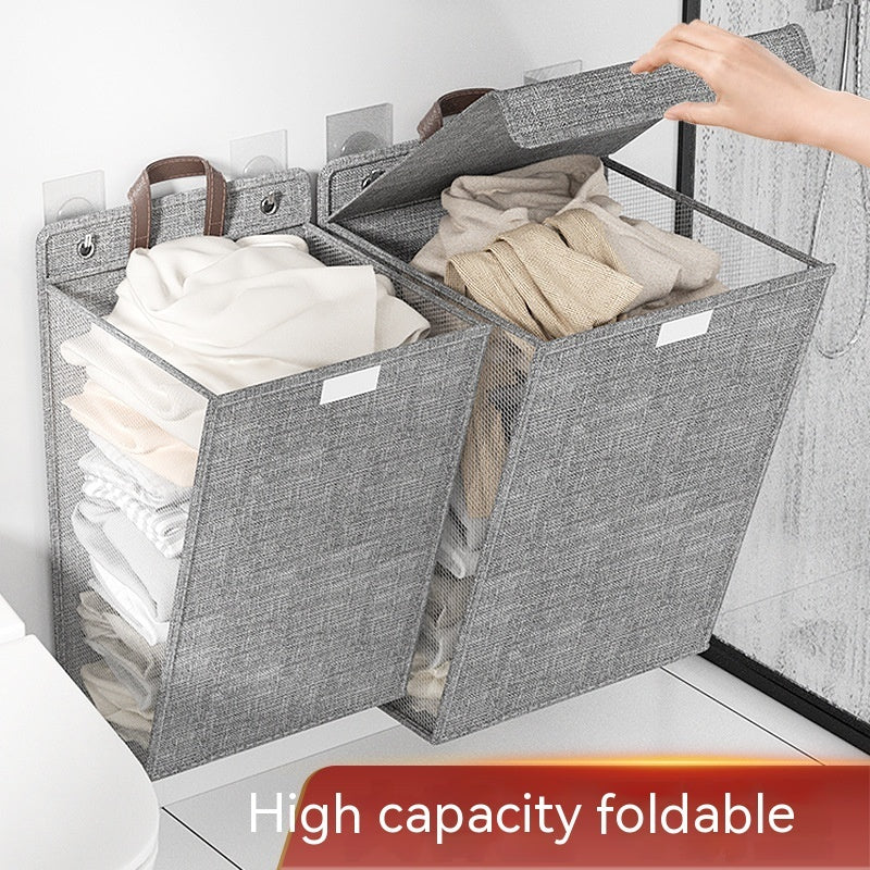 Item Dirty Clothes Foldable Household Multi-functional Finishing Storage Basket