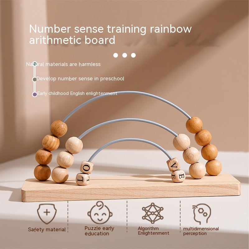 Montessori Wooden Student Counter Toy