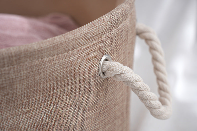 Simple Japanese Style Sundries Storage Basket