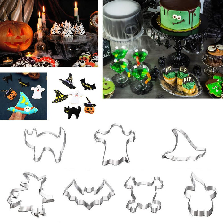 Halloween Cookie Cutter Set  DIY Cake Mold