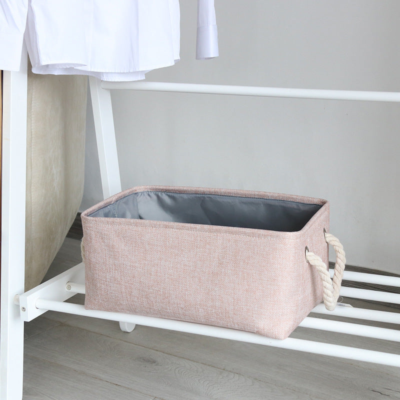 foldable fabric storage basket