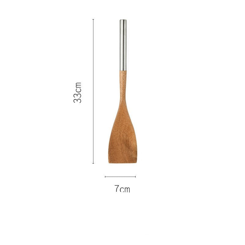 Household beech spatula wood spatula