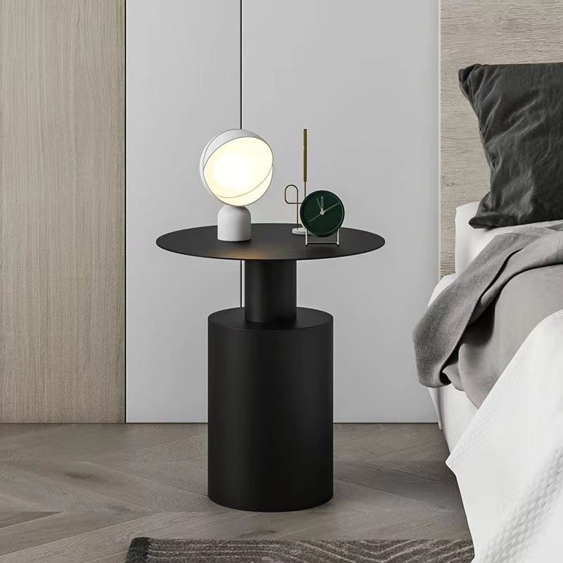 Nordic Style Modern Simple Bedside Table Bedroom Round Small Table