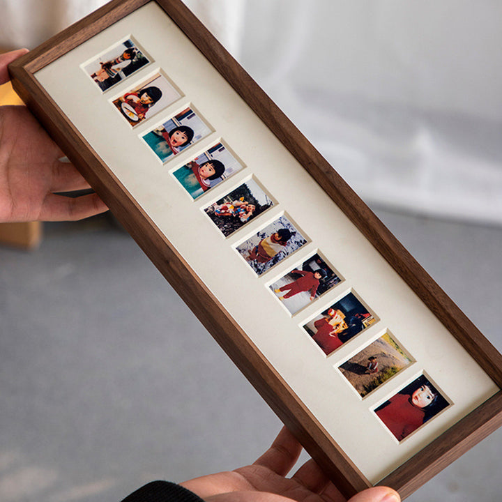 Solid Wood Simple Photo Frame Wall