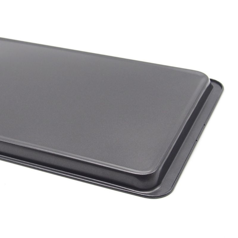 Carbon steel rectangular cake baking tray mould