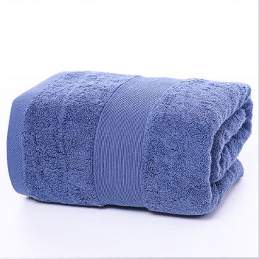 Color cotton bath towel