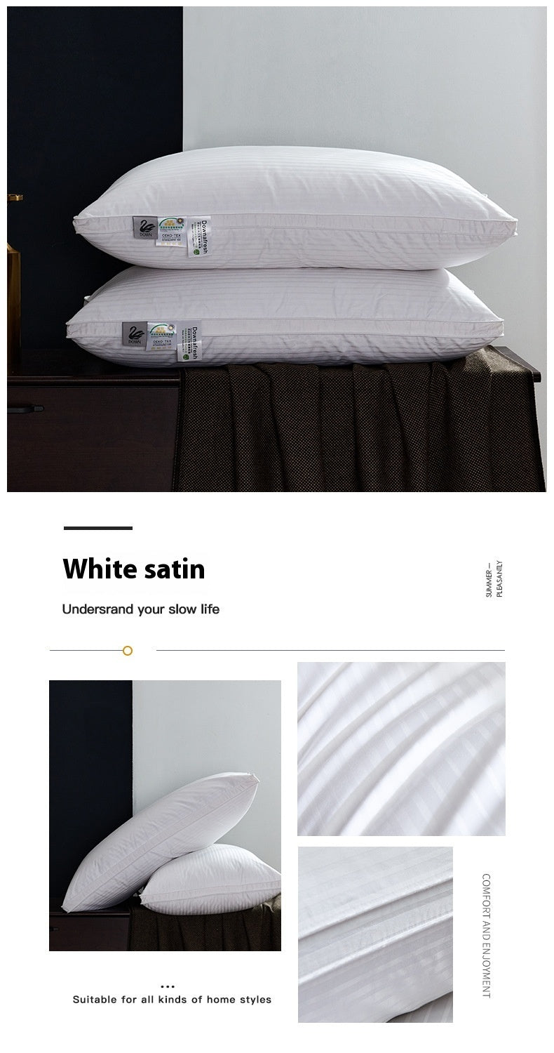 Pillow Cotton White Goose Down Feather Core