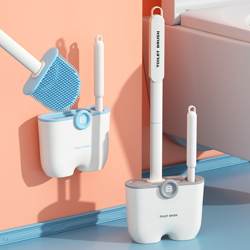 Durable Soft Rubber Toilet Brush