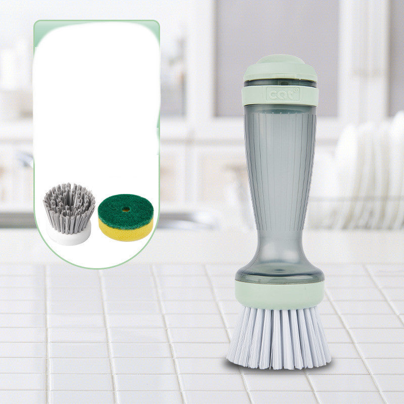 Household Long Handle Multi-function Liquid Pot Dish Brush