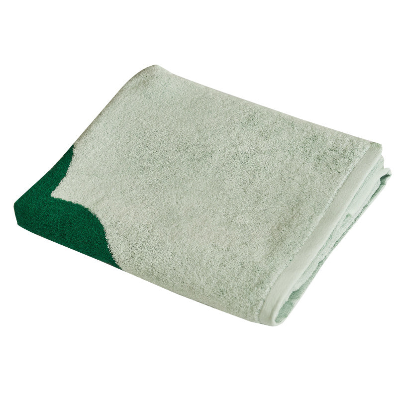 Serviette de toilette en coton peigné Serviette de bain absorbante