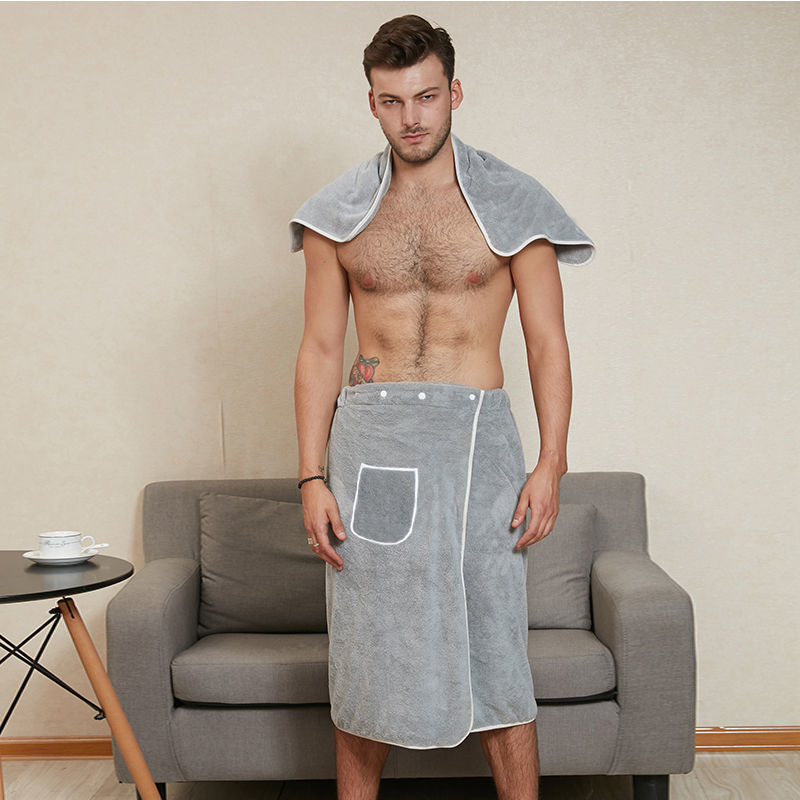 Men's Fashion Personalized Gauze Bath Towel