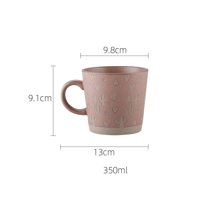 Stoneware Mug Coffee Cup Couple Water Cup