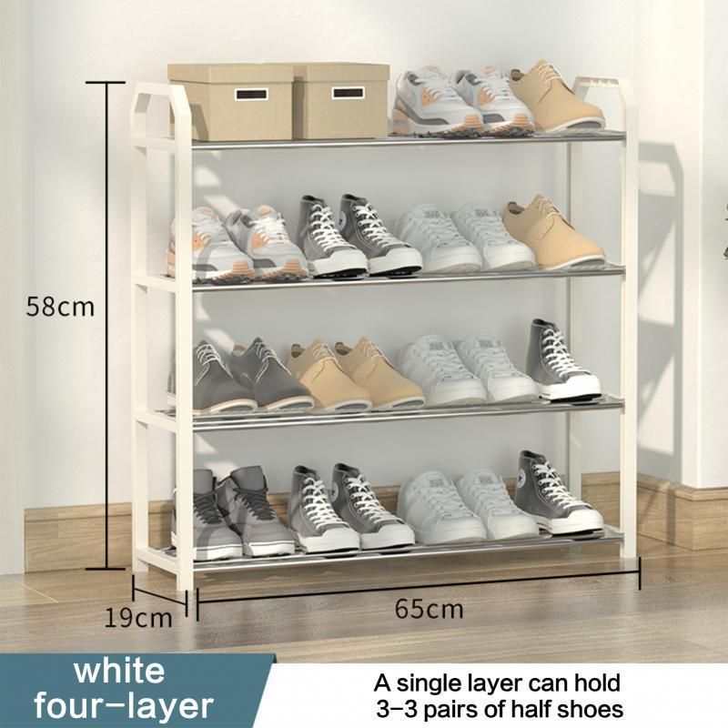 Simple Shoe Rack Dustproof Storage  Cabinet Multi Layer