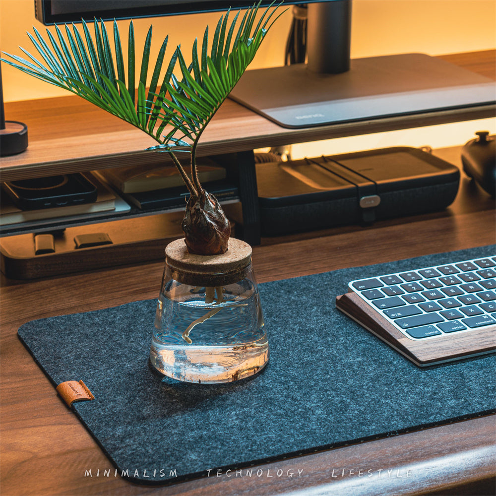 Tapis de souris de bureau en feutre simple